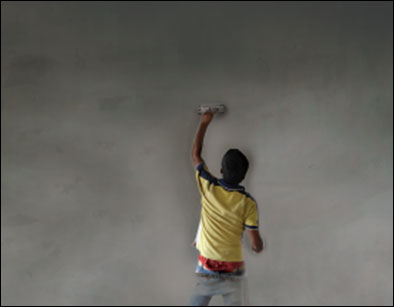 superior plastering in building construction