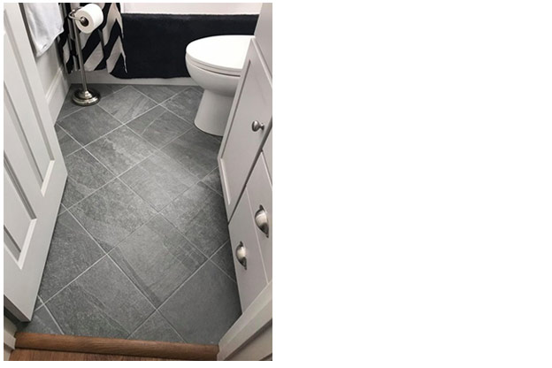 Eight Different patterns you can use with tile.