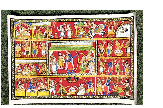 Cheriyal Scroll Paintings