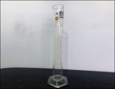 Silt Content Measuring Glass Cylinder